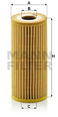 HU 615 3X MANN FILTER Фільтр мастил