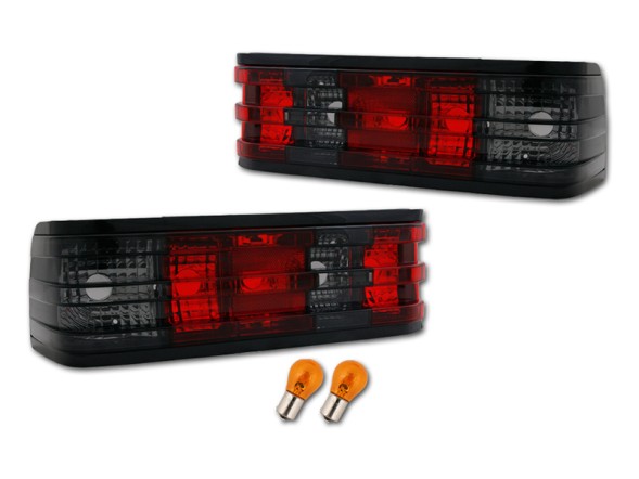 Eagle Eyes LTME11 MHM ЛАМПА ТИЛЬ KPL 2ШТУКИ MERCEDES 190 В 201 1982-1993 RED SMOKE CLEAR ТЮНІНГ