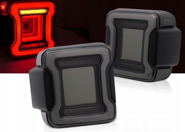 Китай Tunnel3D-JKb Світлодіодні лампи задні Jeep Wrangler JK JKU 2006-2017 Tunnel 3D EU