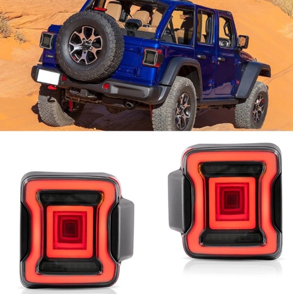 Китай Tunnel3D-JKb Світлодіодні лампи задні Jeep Wrangler JK JKU 2006-2017 Tunnel 3D EU