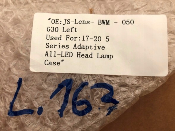 ВОЛЛЕР ADAPTIVE LED G30 G31 Корпус передньої лівої світлодіодної лампи adaptive для bmw 5 g30 g31 передліфт