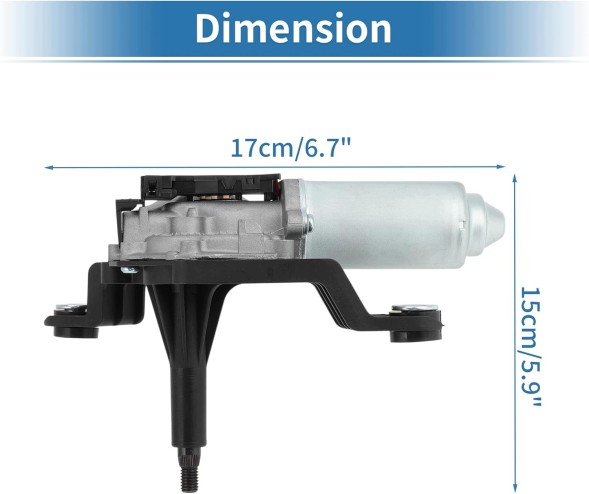 AR 13163029/1273088/53027312 ДВИГУН ЗАДНЬОГО ДВОРНИКА OPEL CORSA D S07 2005-2022 13163029