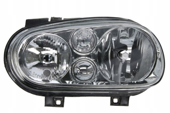 Китай 1186485629 L фара (H1/H7, ел., без двигуна, колір вставки: хром) планка