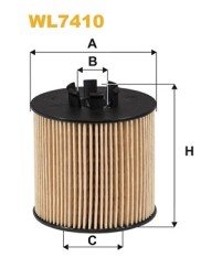 WL7410 WIX FILTERS Фільтр оливи