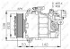 NRF 32463 Nrf компресор кондиціонера bmw e81/87/90/91 04-