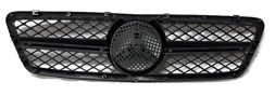 PELOPTICAR MB-W203021 Чорна решітка радіатора (муляж) Mercedes C-клас W203 03-06, колір "чорний рояль"