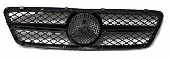 PELOPTICAR MB-W203021 Чорна решітка радіатора (муляж) Mercedes C-клас W203 03-06, колір "чорний рояль"