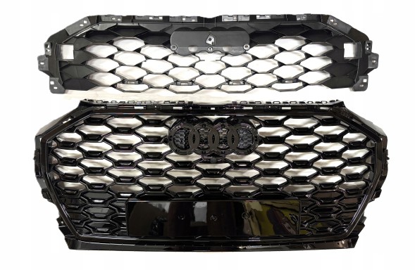 Китай GRILL ATRAPA WSPORNIK AUDO Q5 80A LIFT 20- BLACK+WSPORNIK ГРИЛЬ АТРАПА КРОНШТЕЙН AUDI Q5 80A ЛІФТ 20- BLACK+КРОНШТЕЙН