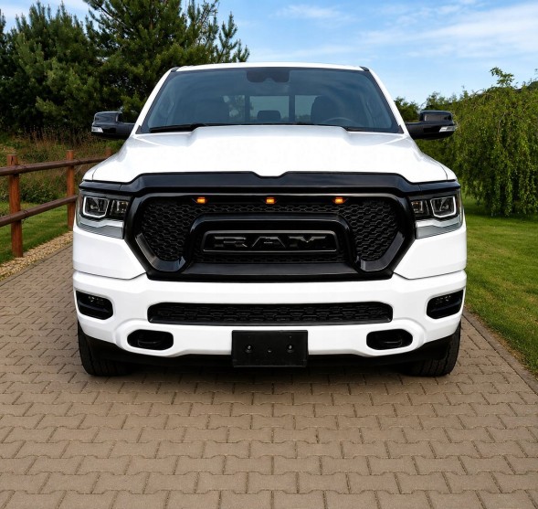 Китай 000-RAM19-UGRBSGB Решітка-імітація в стилі Rebel з LED під глянцевий чорний колір DODGE RAM 1500 2019-2023