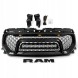 Китай 000-RAM19-UGRBSGB Решітка-імітація в стилі Rebel з LED під глянцевий чорний колір DODGE RAM 1500 2019-2023
