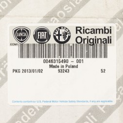 Fiat OE Пильник перемикання передач Fiat OE 46315490