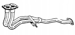 Bosal 802-433 ГЛУШНИК ПЕРВИННИЙ ASTRA F 1.6IKAT 91-94 R