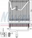 Nissens 92339 Випаровувач кондиціонера 92339 nissens