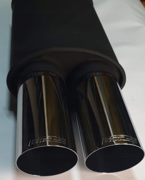 BUZZER SM2X83N Універсальний басовий спортивний глушник 2х80мм