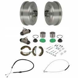 ME Premium MIX-007-374 БАРАБАНИ, КОЛОДКИ, ЦИЛІНДРИ, ПІДШИПНИКИ, ТРОСИ, OPEL CORSA C +ABS