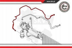 ESEN SKV 43SKV520 Шнур трубки кондиціонування 43skv520 esen skv