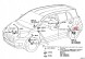 Toyota OE 89516-52100, 8951652100 ORYGINAŁ TOYOTA YARIS URBAN CRUISER ПРОМІНЬ ДАТЧИКА ABS ЗАДНЯ ЛІВА 8951652100 ОРИГІНАЛ