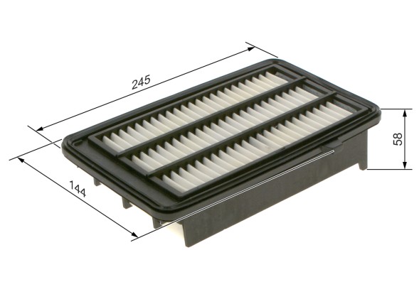 F026400579 BOSCH Фільтр повітряний