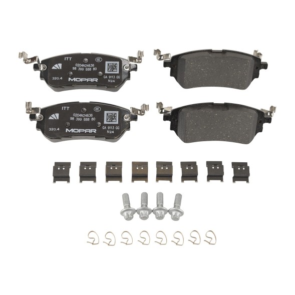 Fiat OE 1647897780 Гальмівні колодки задні компл. Magneti Marelli 360219198356 1906377