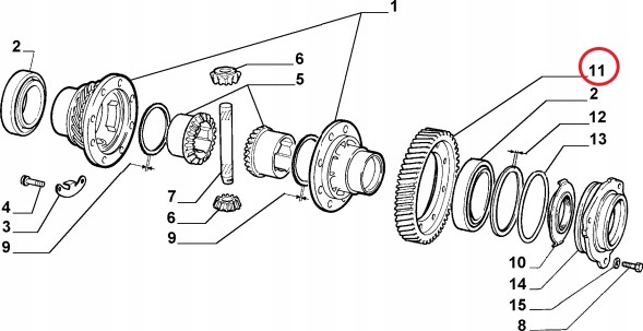 Fiat OE 46456934 ДИФЕРЕНЦІАЛЬНА ШРУСТО ОЕ