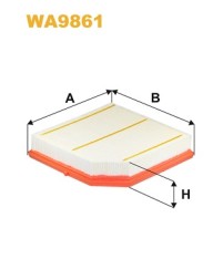 WA9861 WIX FILTERS Фільтр повітряний