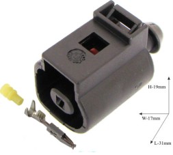 e-connectors 42121900/1J0973701/ZEST/100 Заглушки FEP 42121900 тип 1J0973701 (набір 100)