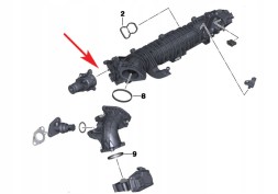 ADITECH AT-KOL-881/1/U Кришка впускного колектора BMW Diesel N57X 3.0
