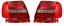 TYC 11-0006-01-2 11-0005-01-2 Задні ліхтарі для audi a4 b5 1999-2001 седан, комплект (лівий + правий), нові, tyc, ece