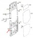 Mercedes-Benz OE A9077403900 ОБШИВКА БЕКОН ДВЕРЕЙ ЗАДНЬОЇ ЛІВОЇ СПРИНТЕР 2017-