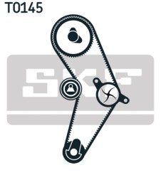 VKMA02204 SKF Комплект ременя ГРМ