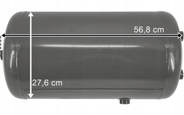 Lamiro 25-126 Бак повітряний пневматичний 30л scania 276 х 568 1357950
