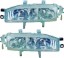 Depo 33150SM4G04 33100SM4G17 ФАРИ ДЛЯ HONDA ACCORD IV 90-93 КОМПЛЕКТ ЛІВА+ПРАВА