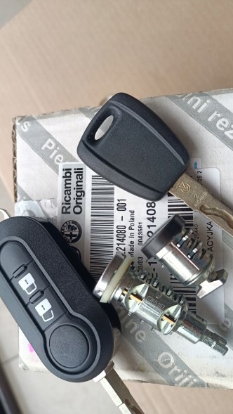 Fiat OE 6000625928 КОМПЛЕКТ ЗАМКОВ НАБІР ЗАМОКІВ ЗАМОК ЗАПАЛЮВАННЯ 5 ШТИРІВ FIAT DUCATO 2006-