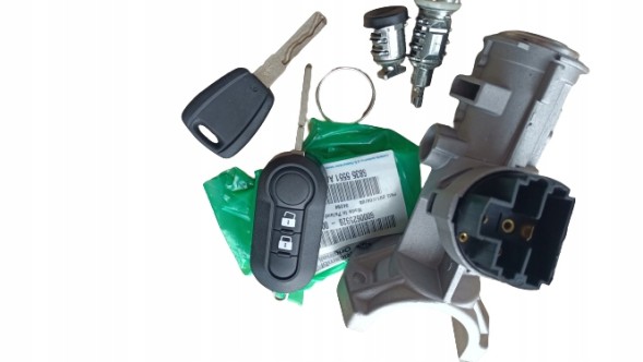 Fiat OE 6000625928 КОМПЛЕКТ ЗАМКОВ НАБІР ЗАМОКІВ ЗАМОК ЗАПАЛЮВАННЯ 5 ШТИРІВ FIAT DUCATO 2006-