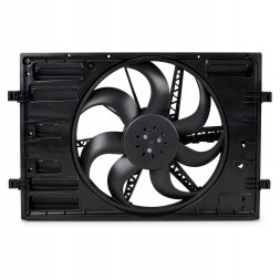 Loro DSP-RJGA 5Q0121203BG 5Q0121203BS 5Q0121203CB 5Q0121203CE 5Q0121203CL 5Q0121203DC 5Q0121203DE 5Q0121203T 5Q0959455J 5QD121203B 5QM121203H 5Q0959455BN Вентилятор радіатора 400W 1.4 2.0 TSI TDI VW Skoda Seat 5Q0121203DE