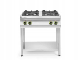 Китай WEW-SC-HP-1010153 Газова плита Hendi 4-конфоркова Kitchen Line 800 мм для закладів громадського харчування, сертифікат CE