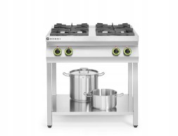 Китай WEW-SC-HP-1010153 Газова плита Hendi 4-конфоркова Kitchen Line 800 мм для закладів громадського харчування, сертифікат CE