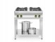 Китай WEW-SC-HP-1010153 Газова плита Hendi 4-конфоркова Kitchen Line 800 мм для закладів громадського харчування, сертифікат CE