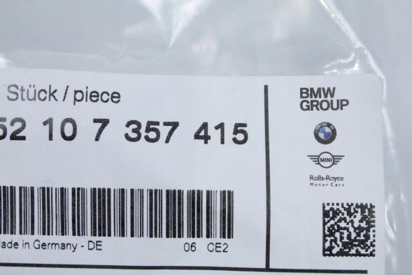 BMW OE 7357415 52107357415 НАГРІВАЛЬНИЙ ЕЛЕМЕНТ СПИНКИ СИДІННЯ КОМФОРТ BMW G30 G31 G32 6GT G11 G12