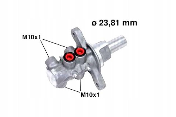 Metelli MET-05-0678-ZS1 Гальмівний насос METELLI 77363969 61205 204 123 714 M