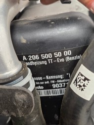 Mercedes-Benz OE A 206 500 50 00 OEM Webasto Mercedes Бензиновий Автономний Обiгрiвач Новий Mercedes W206
