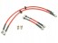 Pizza Brakes Przewody hamulcowe w oplocie AUDI A3 (8L1) Гальмівні дроти в обплетенні AUDI A3 (8L1)