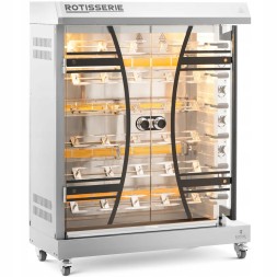 Китай WEW-SC-HP-1027073 Газовий вертел Royal Catering 22кВт 6 шампурів на 36 курей для гастрономії