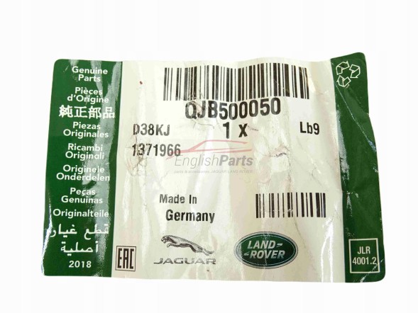 Land Rover OE QJB500050 7H425B550AA ОРИГІНАЛЬНИЙ наконечник рульової тяги RANGE ROVER VOGUE L322 QJB500050