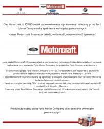 Motorcraft RL946X Ford Kuga AWD 2020-2026 Масло заднього моста Motorcraft 75W