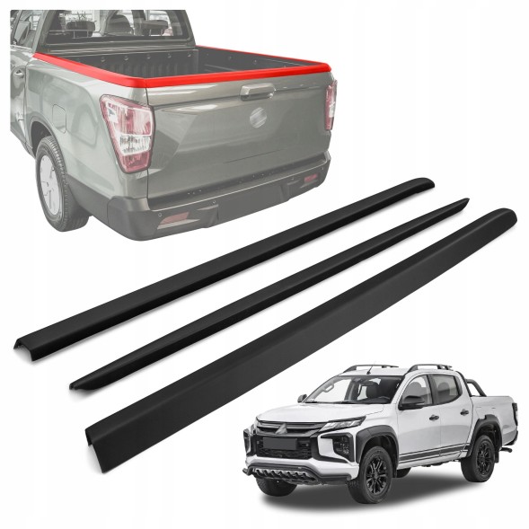 CHROMEMASTER OM-BC-0008-001 Щитки для ранту пакети край борту для MITSUBISHI L200 V 2019-2022 DOUBLE CAB