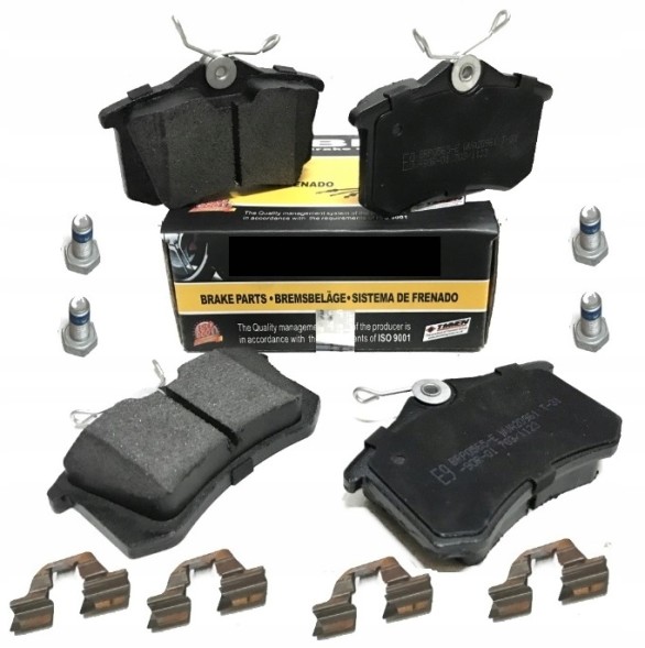 РС MS-13046029 Гальмівні колодки задні audi a3 a4 a6 c5 vw golf 4 5 6 passat b5 octavia fabia