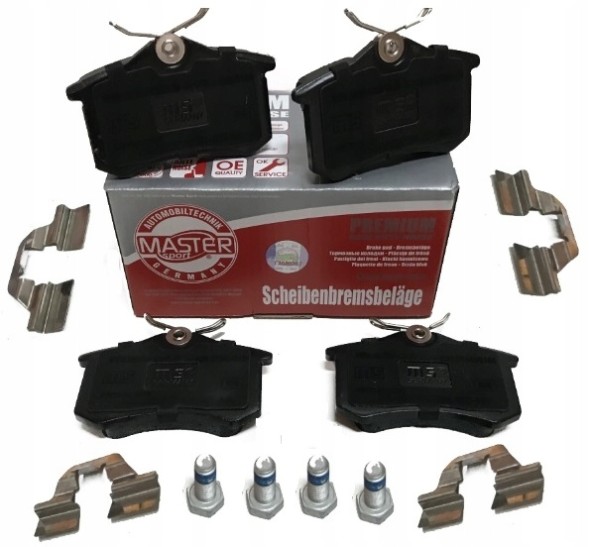 РС MS-13046029 Гальмівні колодки задні audi a3 a4 a6 c5 vw golf 4 5 6 passat b5 octavia fabia