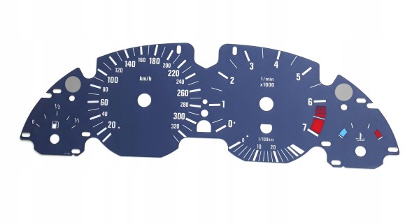 Moman 0089688082560 BMW E39 ALPINA циферблати для заміни годинників км/год