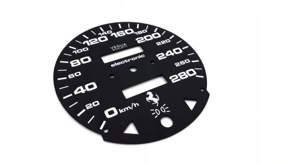 Moman 0089688089811 Циферблати годинника Ferrari 308 GTS GTB MPH KMH